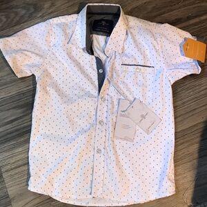 NWT boys craft flow button up